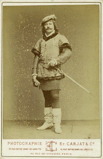René Didier in the Role of Phébus by Etienne Carjat