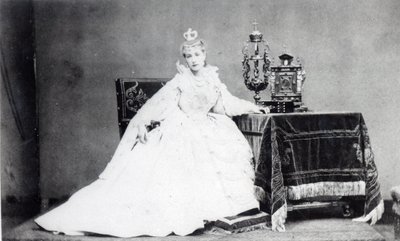 Sarah Bernhardt in the Role of Marie de Neubourg in 