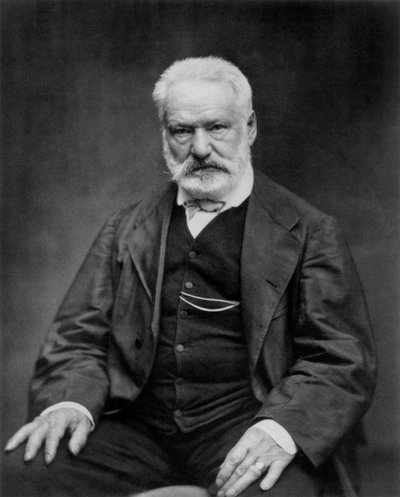 Victor Hugo french poet and novelist here in 1876 by Etienne Carjat