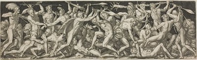 Combats and Triumphs: Battle of the Naked Men by Etienne Delaune