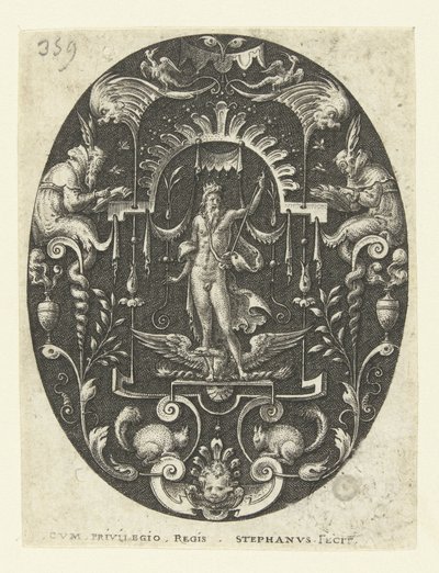 Jupiter with His Eagle at His Feet by Etienne Delaune