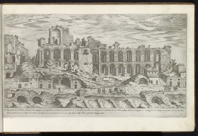Palatine Hill in Rome by Etienne Duperac
