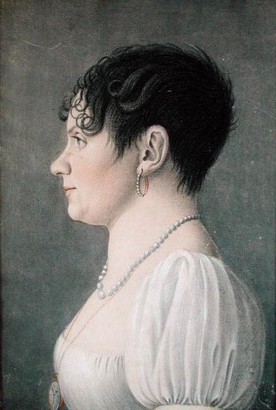 Portrait of a Young Girl, c.1810 by Etienne Esperance Bouchardy