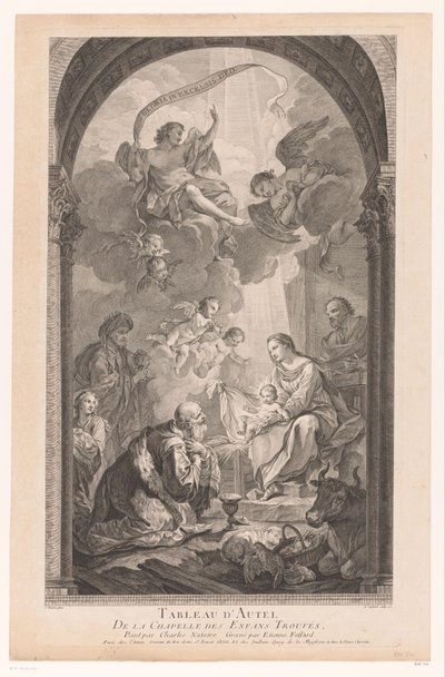 Adoration by the Kings by Etienne Fessard