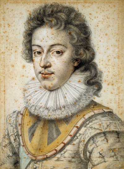 Portrait of Louis XIII at 21 Years Old by Etienne II Dumonstier