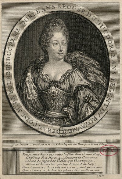 Françoise-Marie de Bourbon by Etienne Jehandier Desrochers