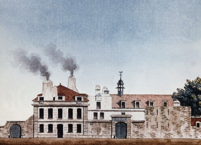 Necker hospital in 1818 by Etienne Jules Thierry