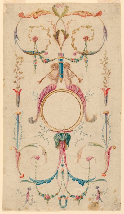 Panel Decoration, ca. 1780 by Etienne de Lavallee-Poussin