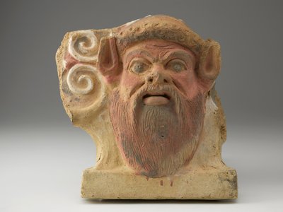 Antefix in the Shape of a Satyr