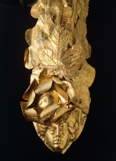 Diadem (crown), from Spina (Emilia Romagna). Etruscan civilization, 4th Century BC. by Etruscan