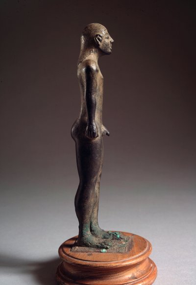 Bronze Kouros Sculpture from Talamone by Etruscan