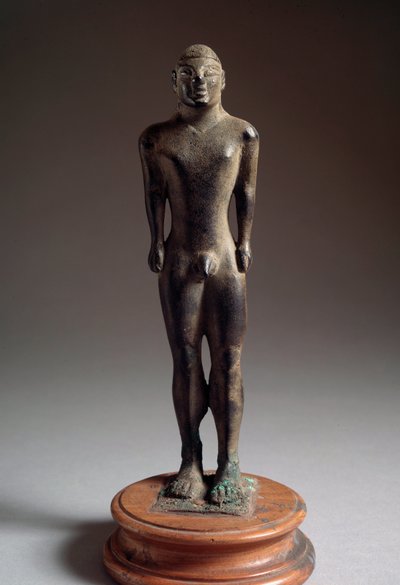 Bronze Kouros Sculpture from Talamone by Etruscan