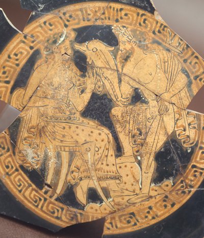 Poseidon and Amphitrite by Etruscan