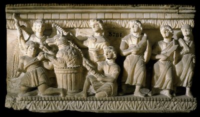 Etruscan Art: Ulysses and His Companions During Their Encounter with Circe (from 