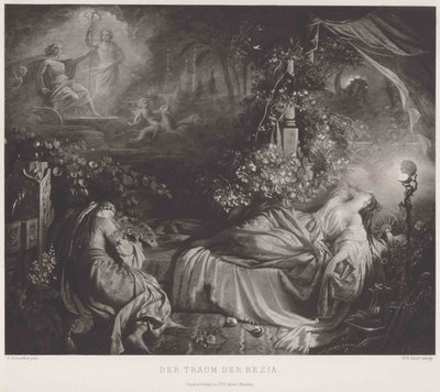 The Dream of Rezia by Eugen Napoleon Neureuther