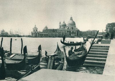 Church of Santa Maria della Salute and the Dogana, Venice, Italy by Eugen Poppel