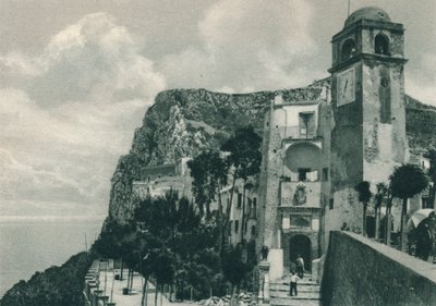 Church on the Shore, Capri, Italy, 1927 by Eugen Poppel