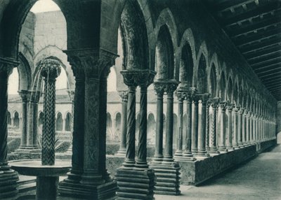 Cloisters of the Benedictine Monastery, Monreale, Sicily, Italy by Eugen Poppel
