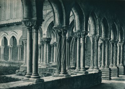Cloisters of the Benedictine Monastery, Monreale, Sicily, Italy by Eugen Poppel