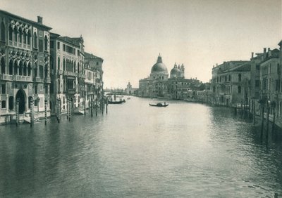 Grand Canal and Church of Santa Maria della Salute, Venice, Italy by Eugen Poppel