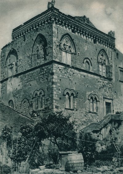 House from the Time of Islamic Rule, Taormina, Sicily, Italy by Eugen Poppel