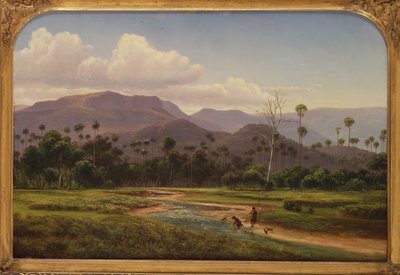 Mountain Scenery near Jamboroo, Victoria by Eugen von Guerard