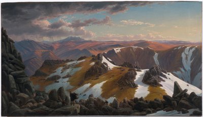 North-east View from the Northern Top of Mount Kosciusko by Eugen von Guerard