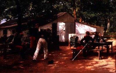 Soldiers of the Sixth Regiment at Rest by Eugene Alexis Girardet