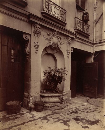 Old Hotel of Parliamentarians, 3 Rue des Lions by Eugène Atget
