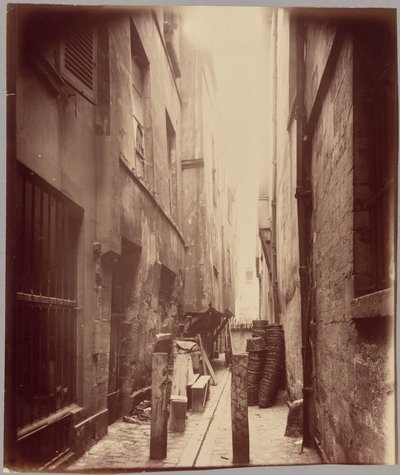Cul-de-sac of the Ox, Saint-Merri Street by Eugène Atget