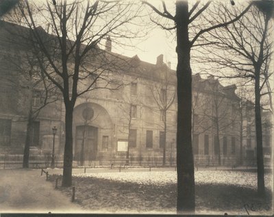 Hotel Scipion Sardini, Rue Scipion by Eugène Atget