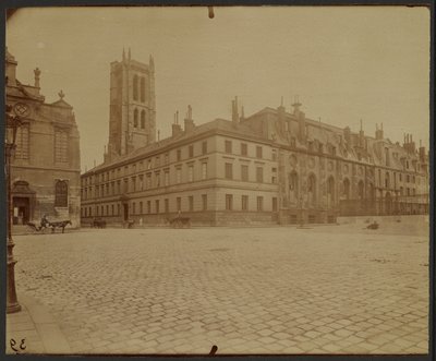Lycée Henri IV, Rue Clovis, 23 by Eugène Atget