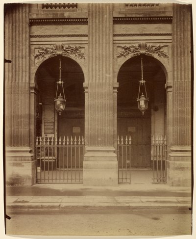 Palais-Royal by Eugène Atget