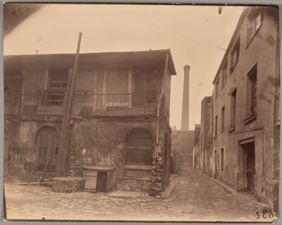 Passage Moret, Alley of the Gobelins by Eugène Atget