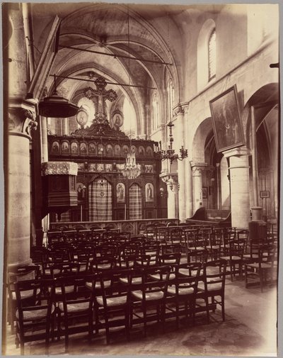 Saint-Julien-le-Pauvre by Eugène Atget
