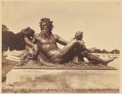 Statue of Bacchus, Versailles by Eugène Atget
