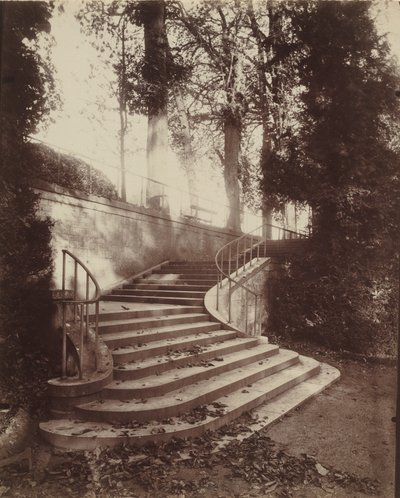 The Steps at Saint-Cloud by Eugène Atget