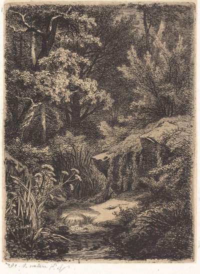 The Little Brook by Eugene Bléry