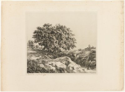The Bouquet of Trees, or The Lindens (Souvenir of the Sarthe) by Eugene Bléry
