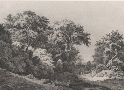 The Edge of the Woods, near Rambouillet by Eugene Bléry