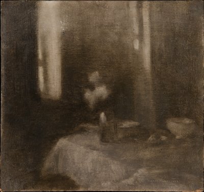 Interior with a Vase by Eugène Carrière