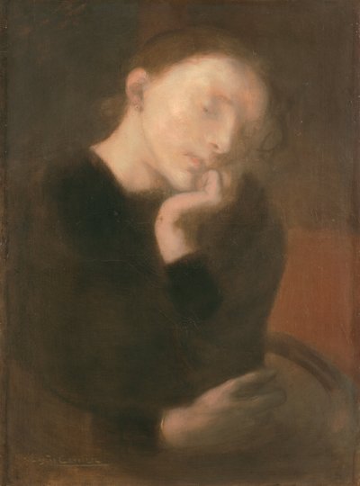 Meditation by Eugène Carrière
