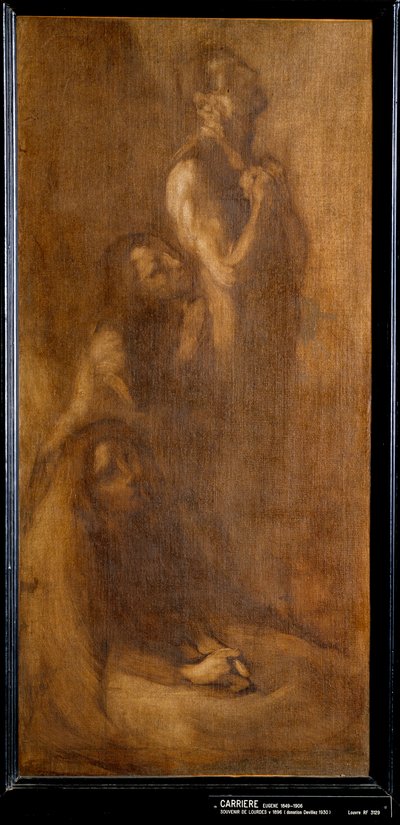 Remembrance of Lourdes by Eugène Carrière