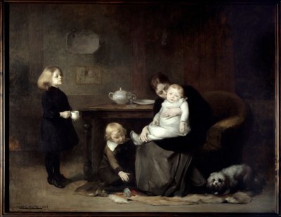 The Sick Child by Eugène Carrière