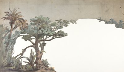 Design for a Stage Set at the Opéra, Paris by Eugene Ciceri