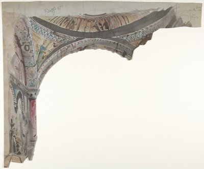 Design for a Stage Set at the Opera, Paris by Eugene Ciceri