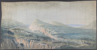 Design for a Stage Set at the Opéra, Paris by Eugene Ciceri