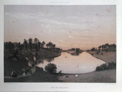 The Bois de Boulogne from 