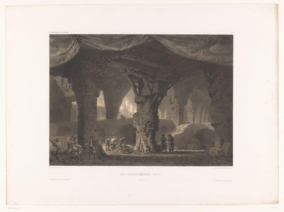 Theater Set with Catacombs (Les Catacombes) (Theater Sets series) by Eugene Ciceri