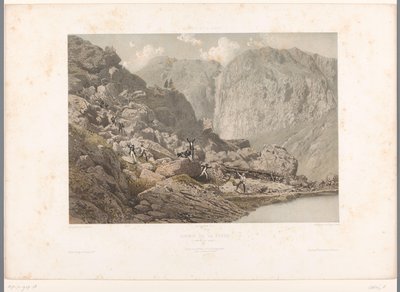 Walkers on the Furka Pass by Eugene Ciceri